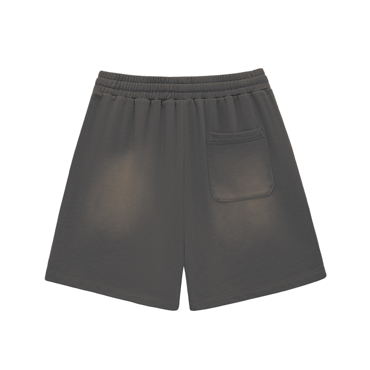 UC- GYM REAPER Men's Sun Fade Raw Edge Cotton Shorts