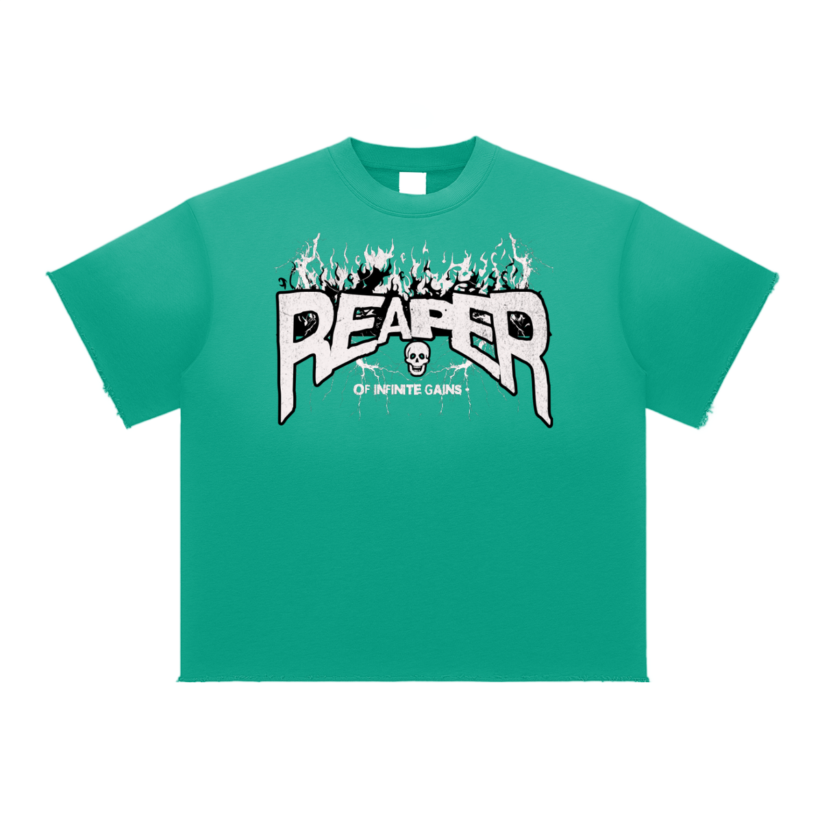 UC- GYM REAPER Men's Sun Fade Raw Edge T-Shirts