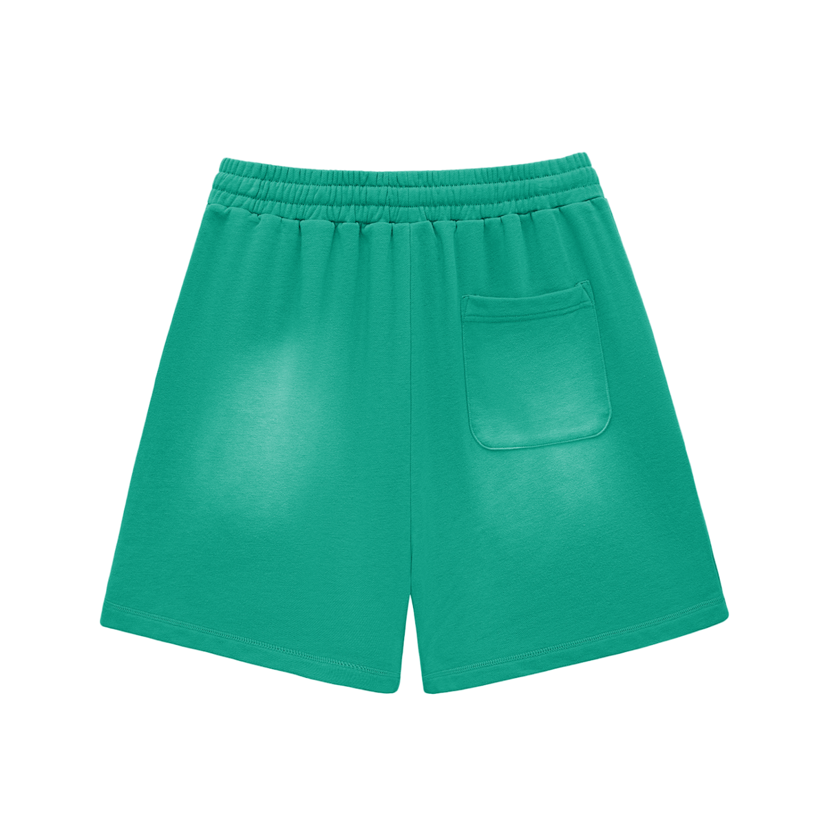 UC- GYM REAPER Men's Sun Fade Raw Edge Cotton Shorts