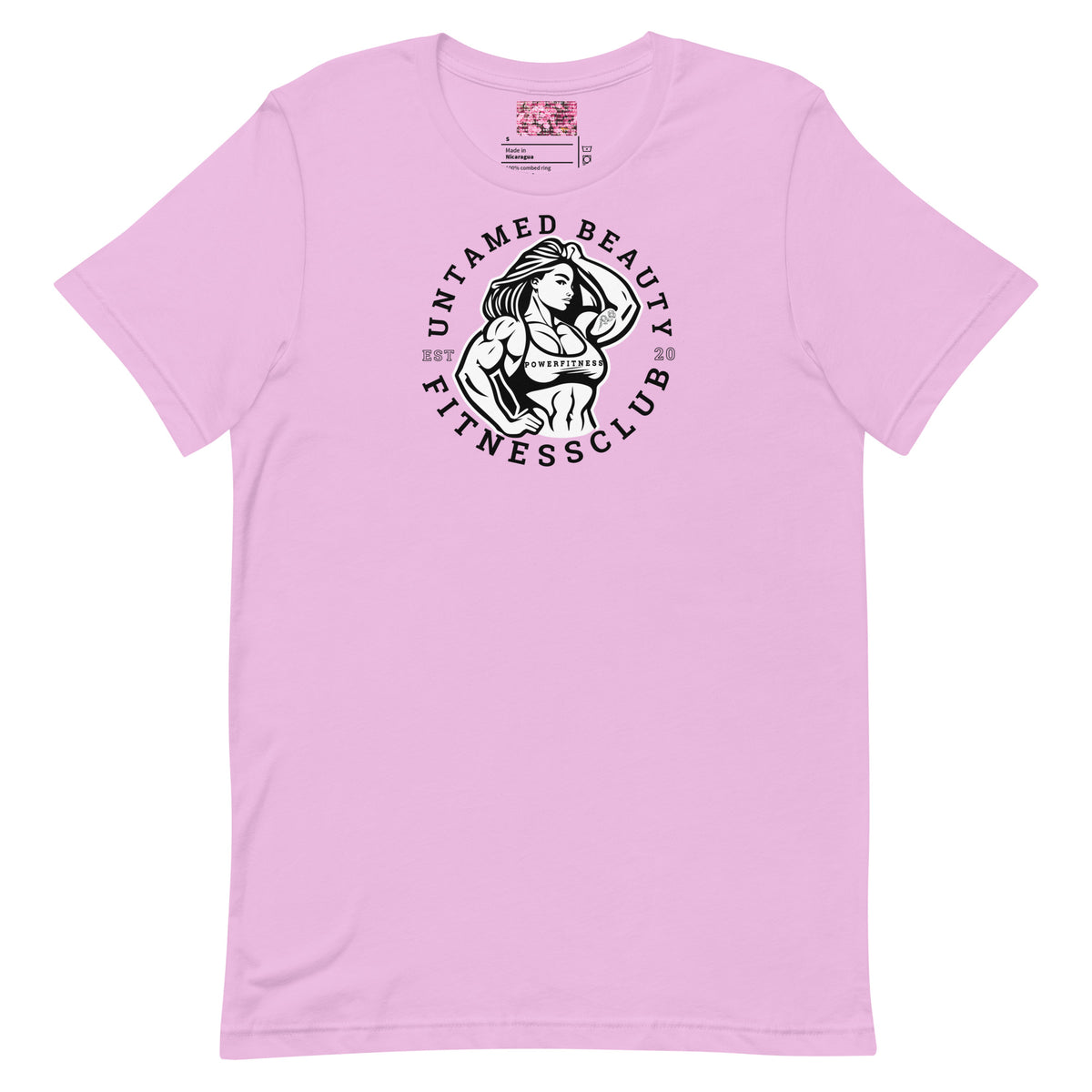UNTAMED BEAUTY POWER FITNESS CLUB - Unisex t-shirts