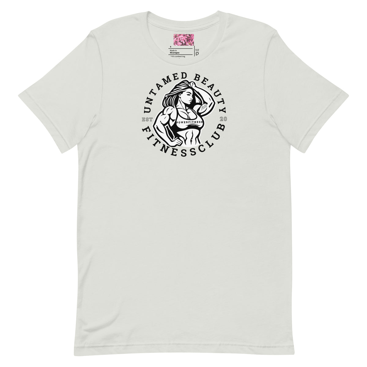 UNTAMED BEAUTY POWER FITNESS CLUB - Unisex t-shirts