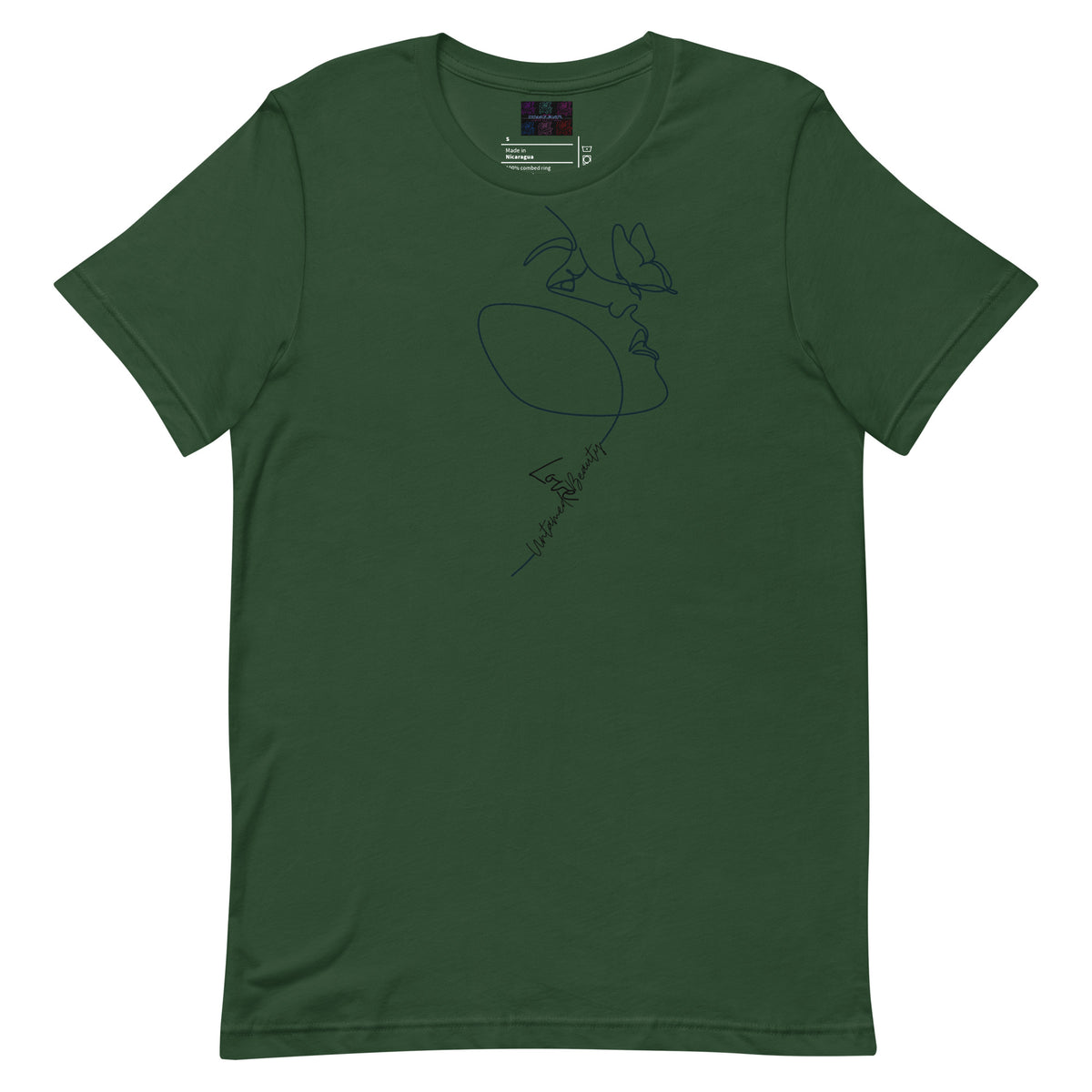 UNTAMED BEAUTY LOVE - Unisex t-shirts