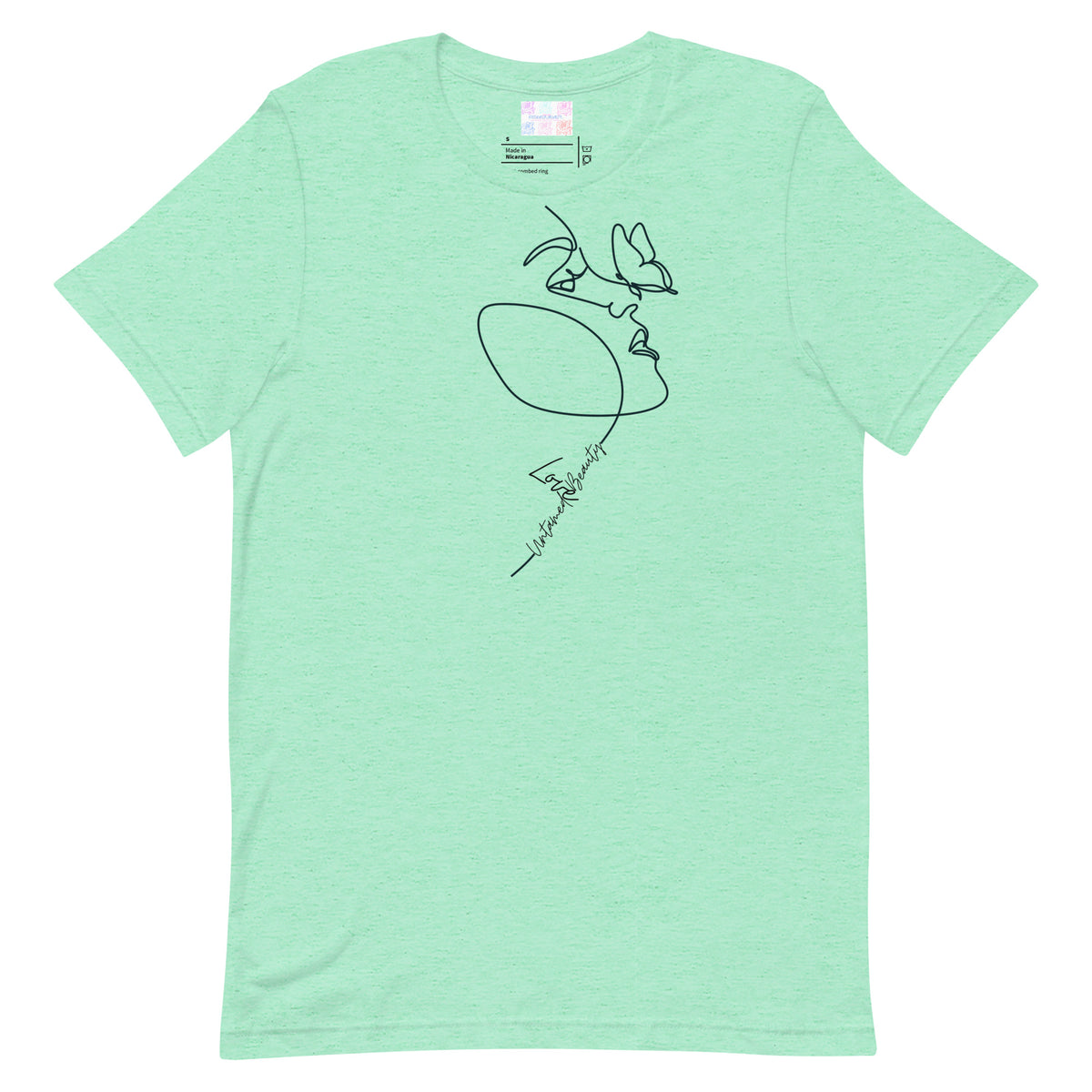 UNTAMED BEAUTY LOVE - Unisex t-shirts