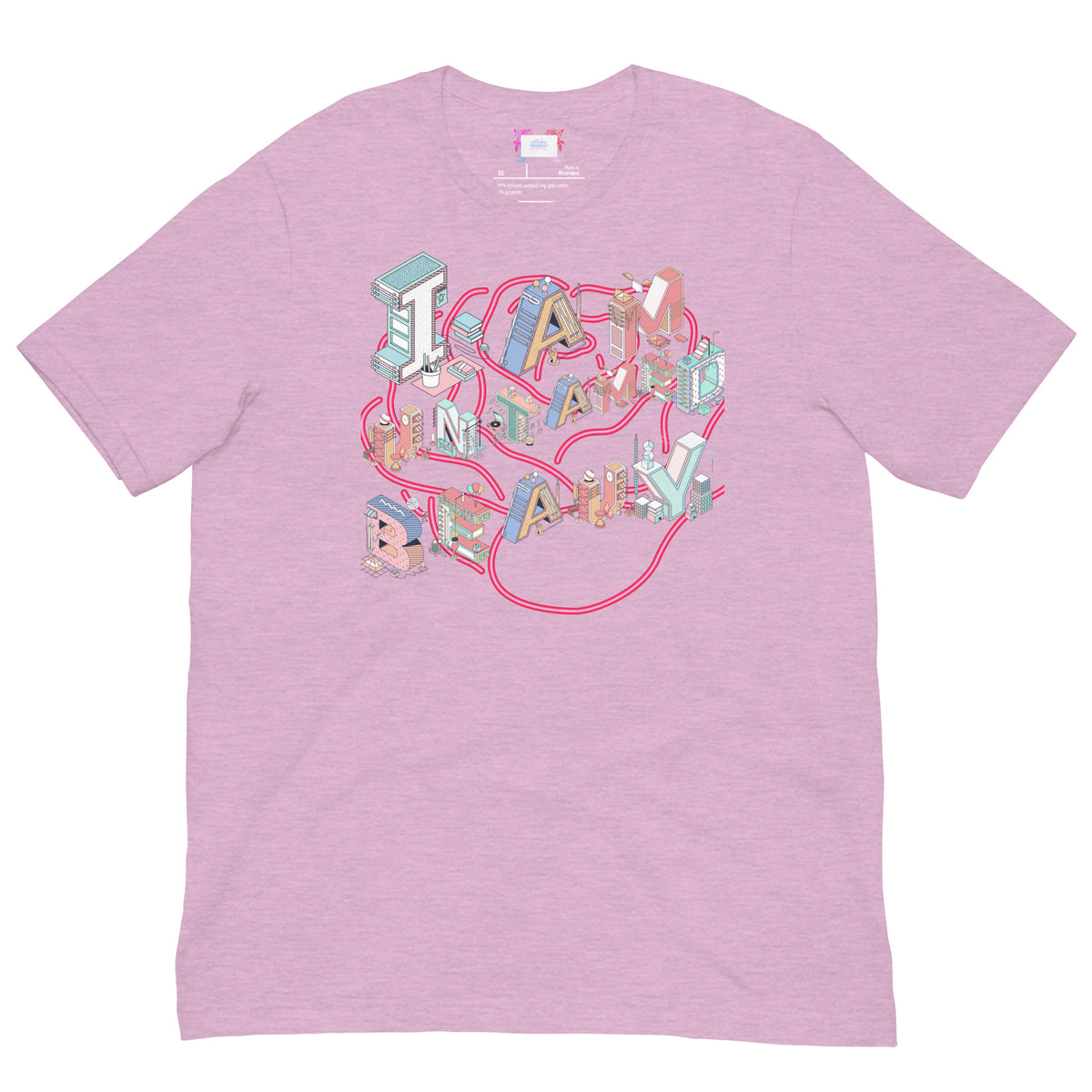 IAM UNTAMED BEAUTY Unisex t-shirts