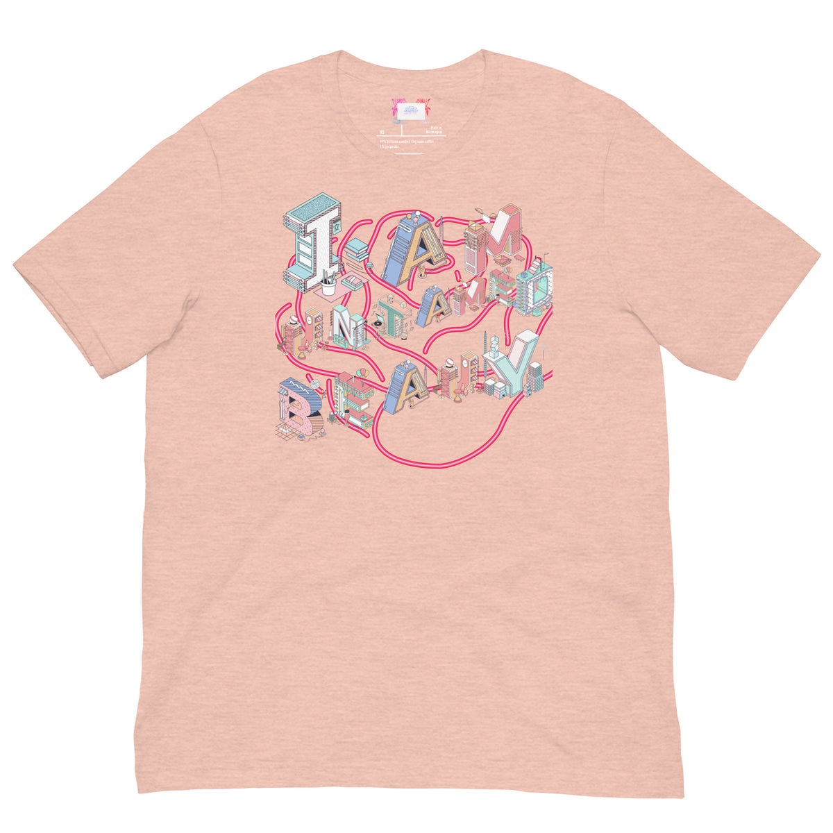 IAM UNTAMED BEAUTY Unisex t-shirts