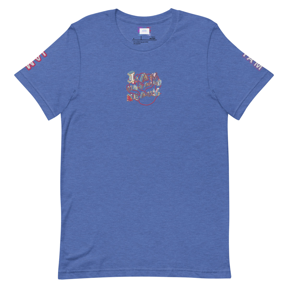 IAM UNTAMED BEAUTY - EMB Unisex t-shirts