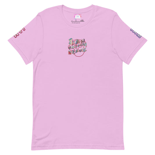 IAM UNTAMED BEAUTY - EMB Unisex t-shirts