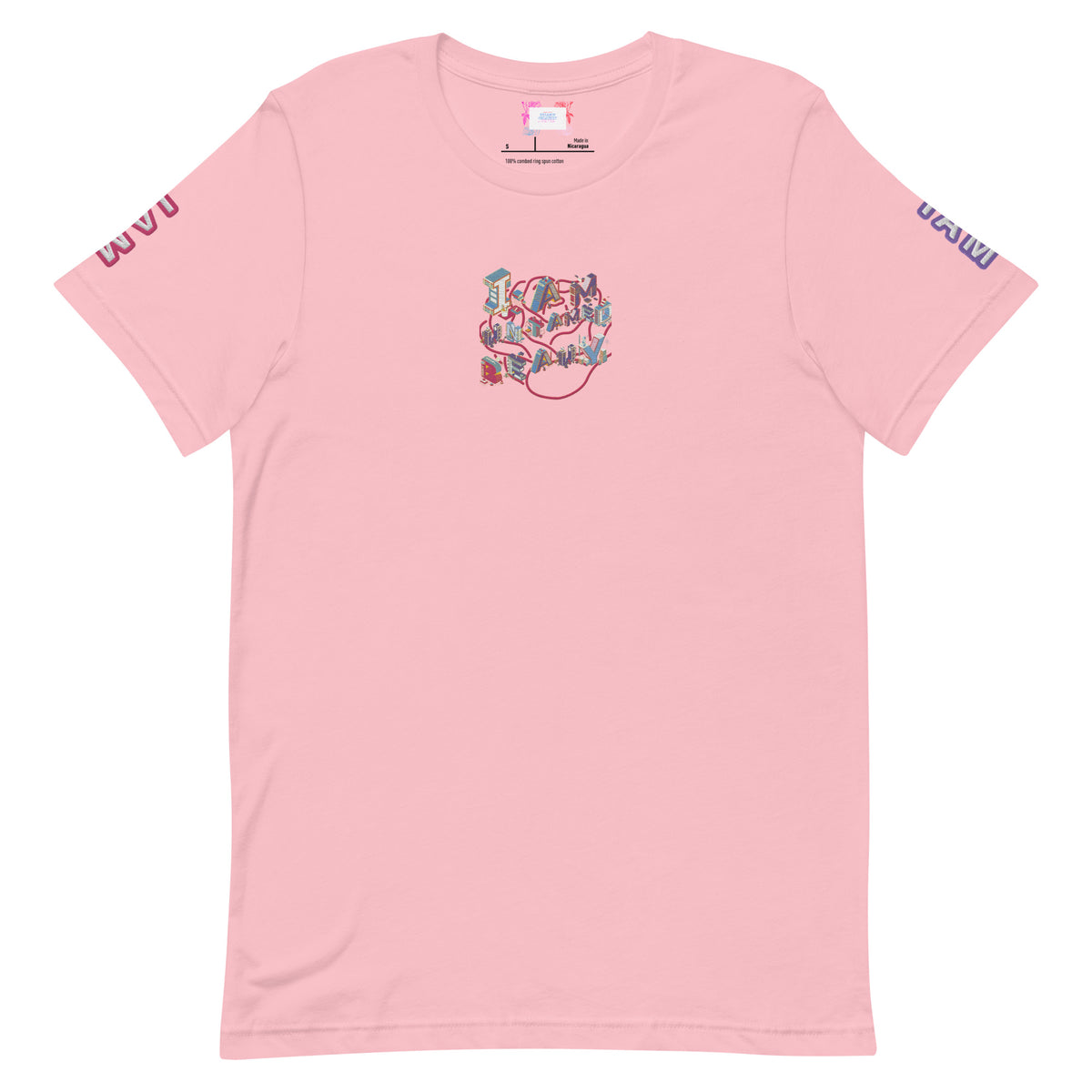 IAM UNTAMED BEAUTY - EMB Unisex t-shirts