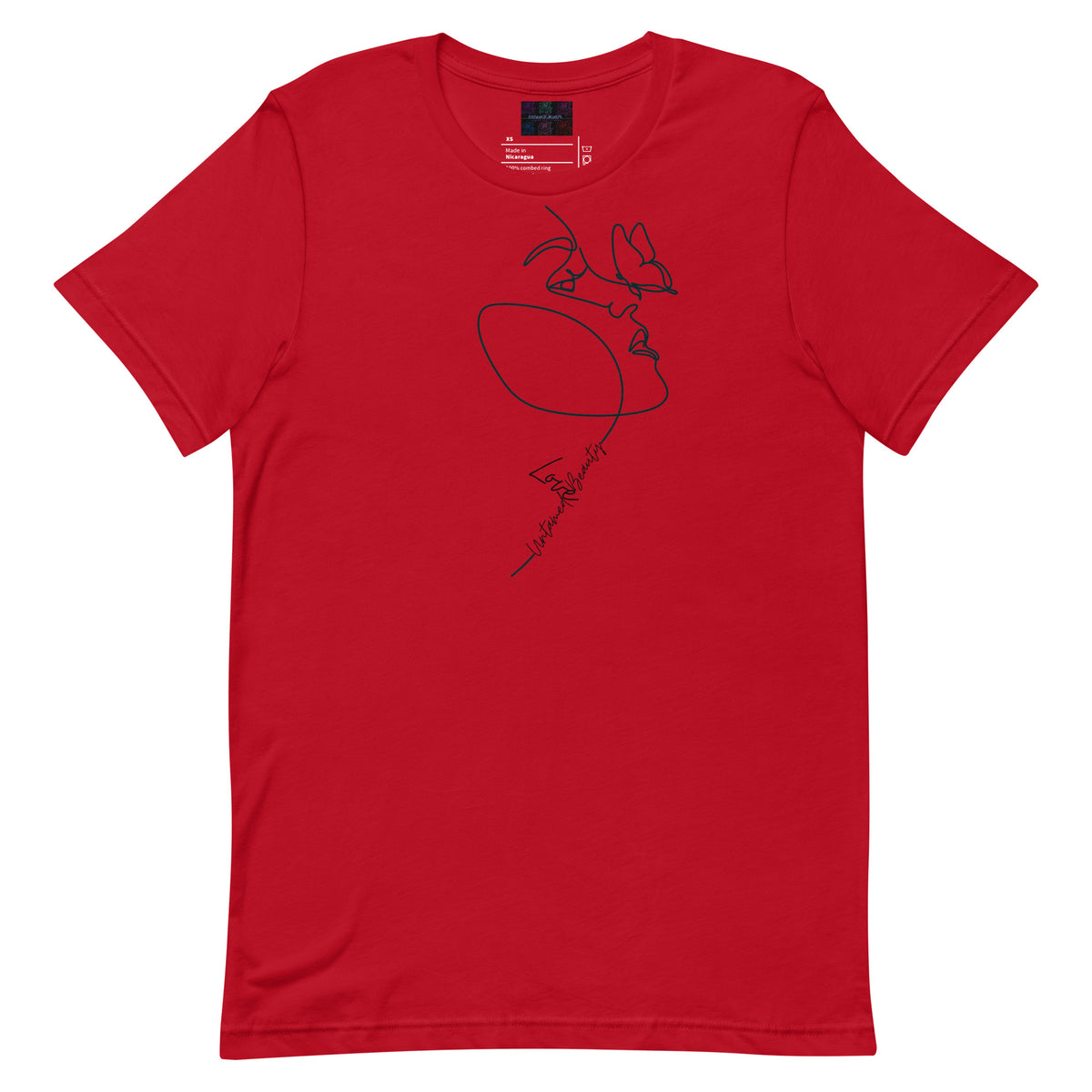 UNTAMED BEAUTY LOVE - Unisex t-shirts