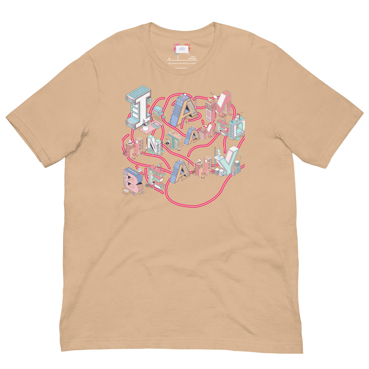 IAM UNTAMED BEAUTY Unisex t-shirts
